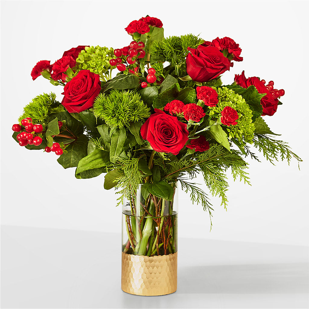 Plaid Throw Bouquet – C IMONDI & SON FLORIST & GREENHOUSE, Pawtucket RI