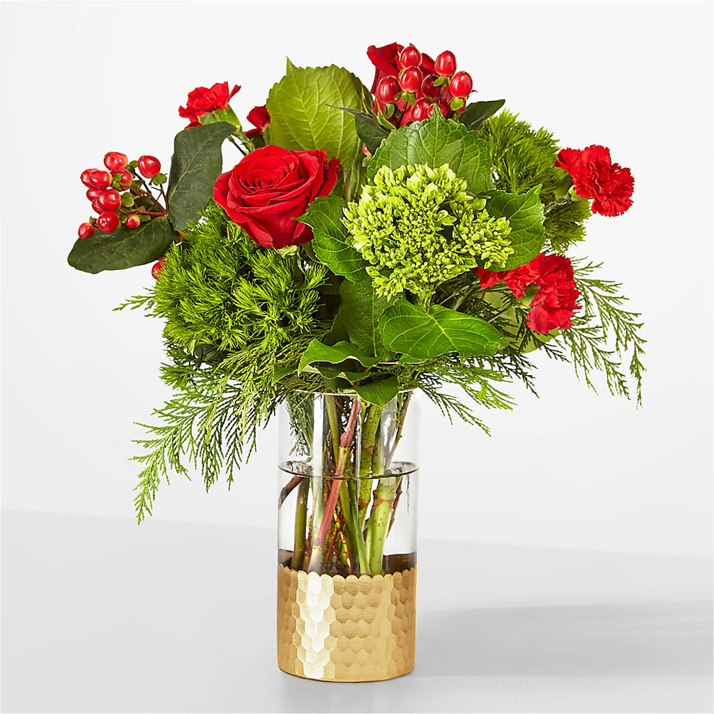 Plaid Throw Bouquet – C IMONDI & SON FLORIST & GREENHOUSE, Pawtucket RI