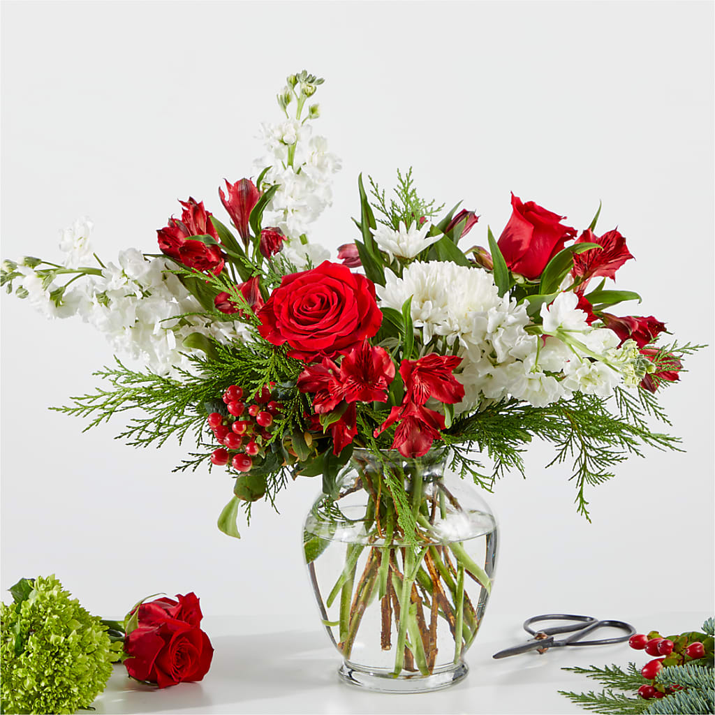 Merry Moment Bouquet – A Florist Original – C IMONDI & SON FLORIST & GREENHOUSE, Pawtucket RI