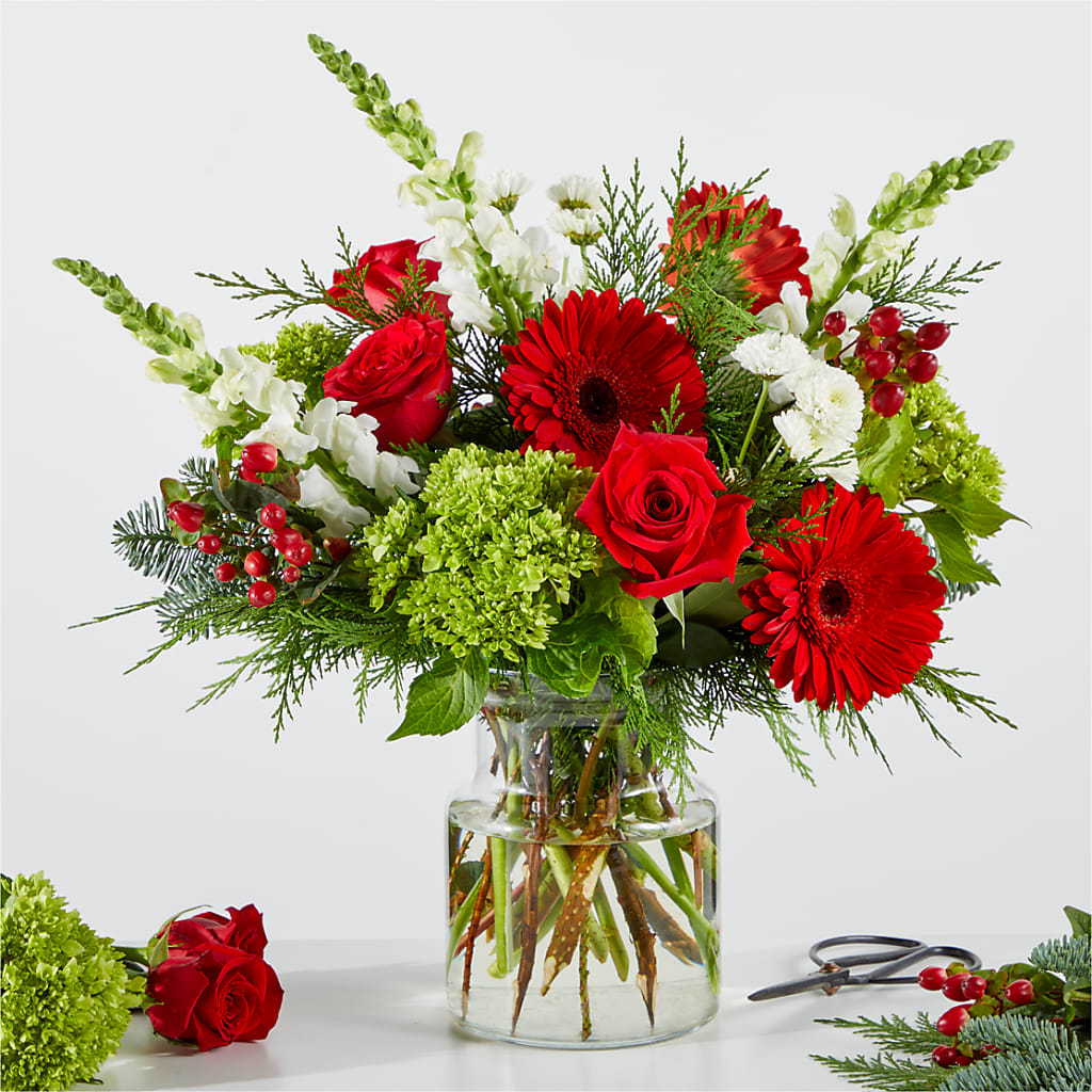 Merry Moment Bouquet – A Florist Original – C IMONDI & SON FLORIST & GREENHOUSE, Pawtucket RI