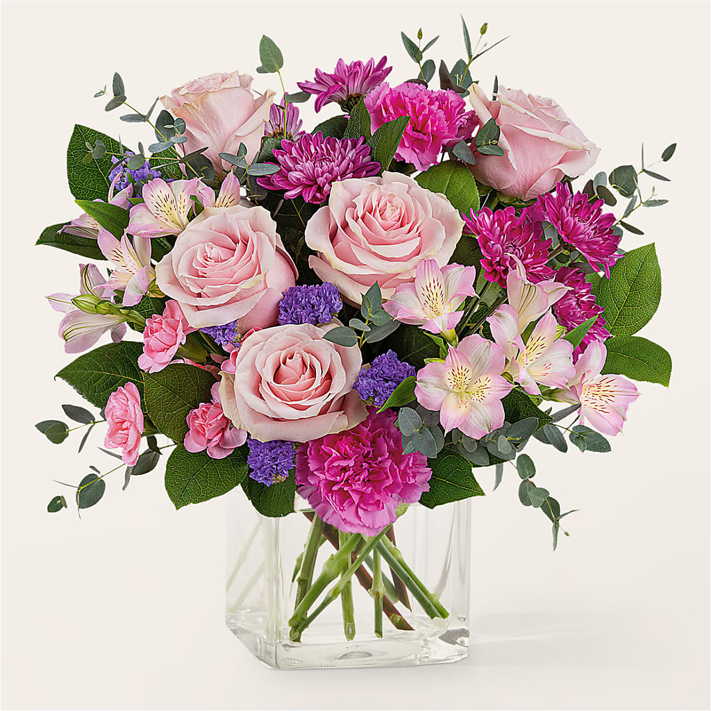Rosy Radiance Bouquet – C IMONDI & SON FLORIST & GREENHOUSE, Pawtucket RI