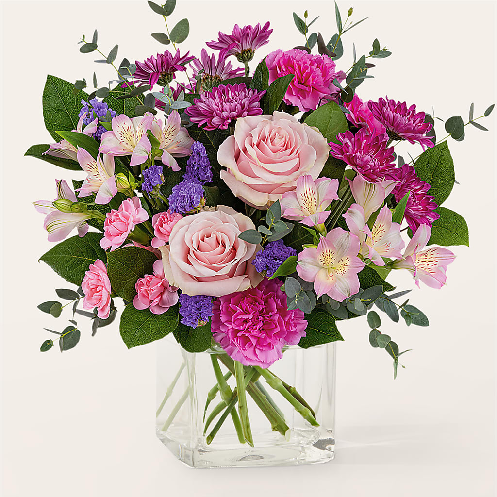 Rosy Radiance Bouquet – C IMONDI & SON FLORIST & GREENHOUSE, Pawtucket RI