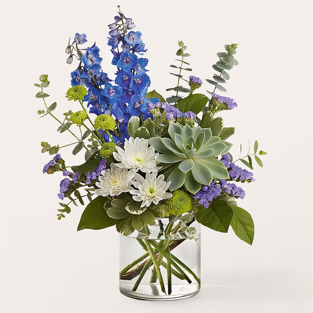 Cerulean Waves Bouquet – C IMONDI & SON FLORIST & GREENHOUSE, Pawtucket RI