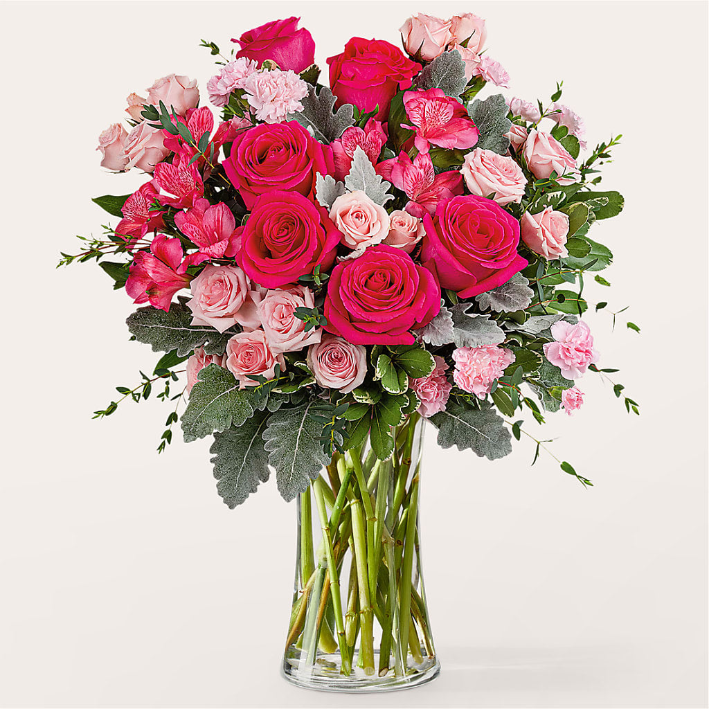 Tickled Pink Bouquet – C IMONDI & SON FLORIST & GREENHOUSE, Pawtucket RI