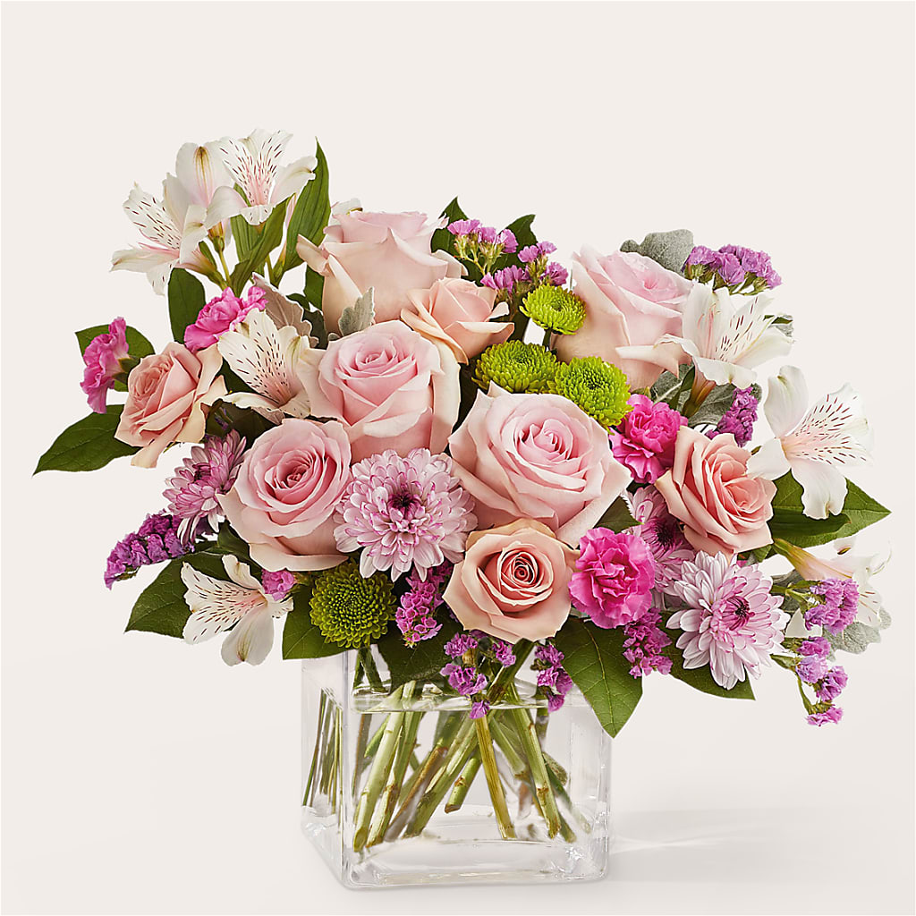 Pink Suede Bouquet – C IMONDI & SON FLORIST & GREENHOUSE, Pawtucket RI