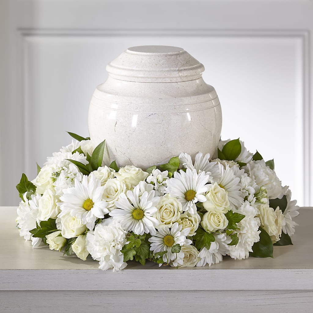 Ivory Gardens Cremation Adornment – C IMONDI & SON FLORIST & GREENHOUSE, Pawtucket RI