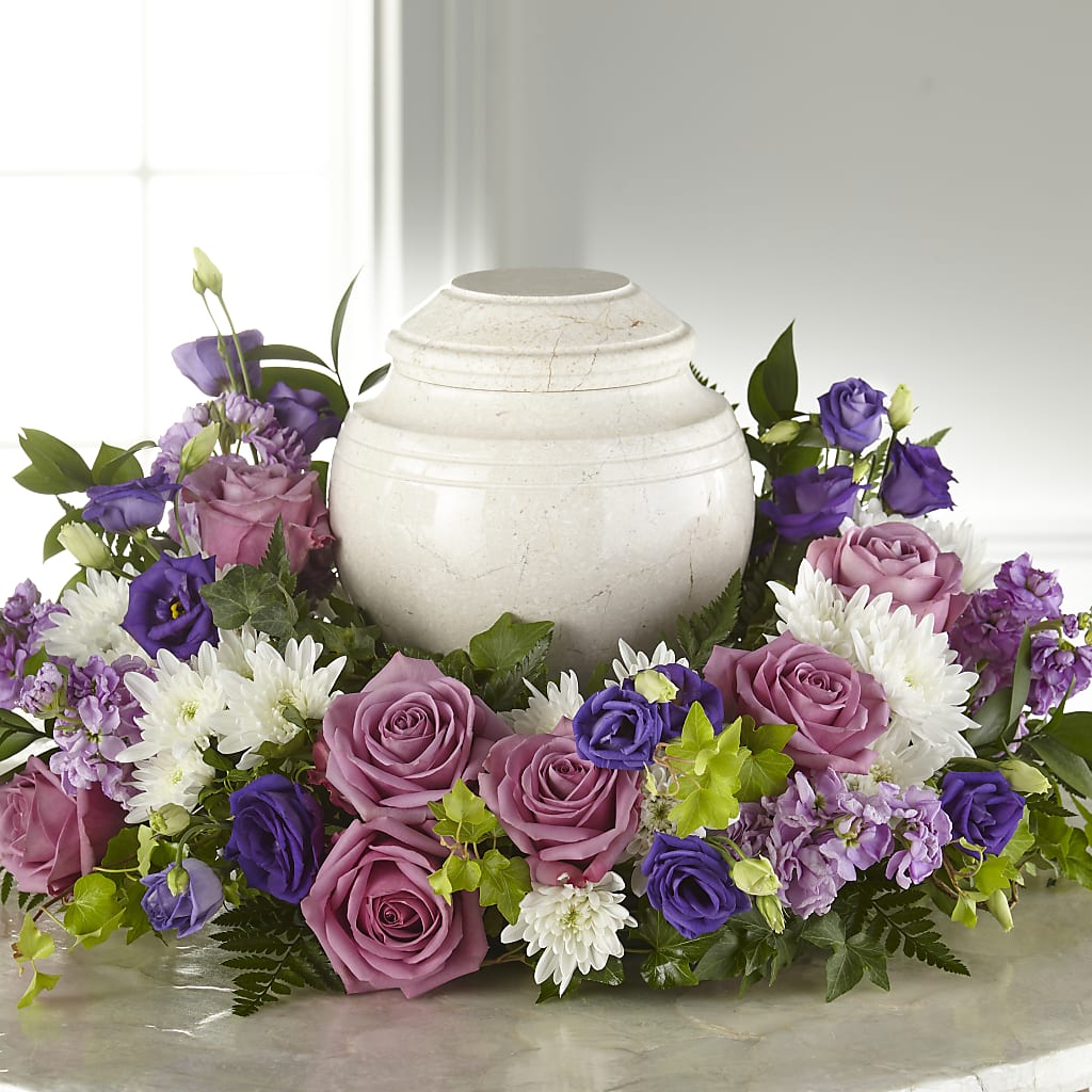 Blooming Sympathy Cremation Adornment – C IMONDI & SON FLORIST & GREENHOUSE, Pawtucket RI