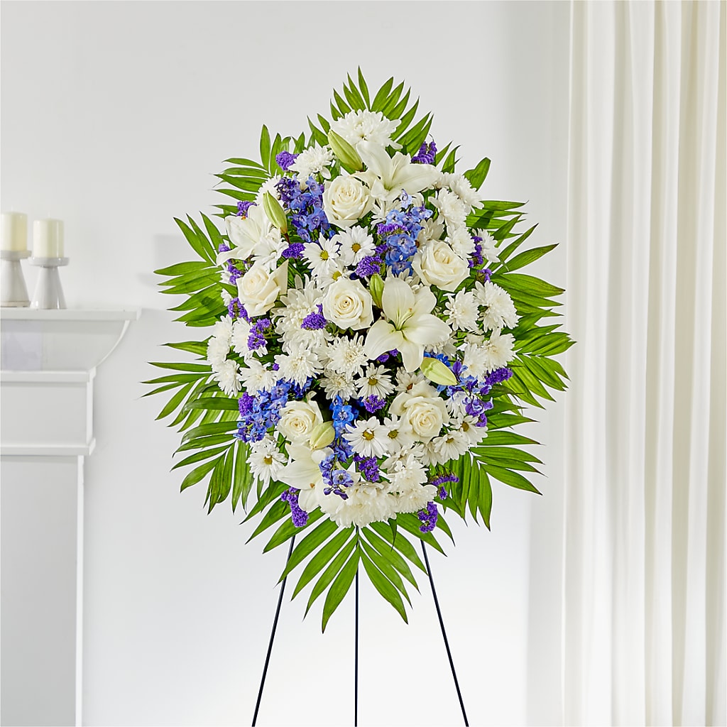 At Rest Standing Spray – C IMONDI & SON FLORIST & GREENHOUSE, Pawtucket RI