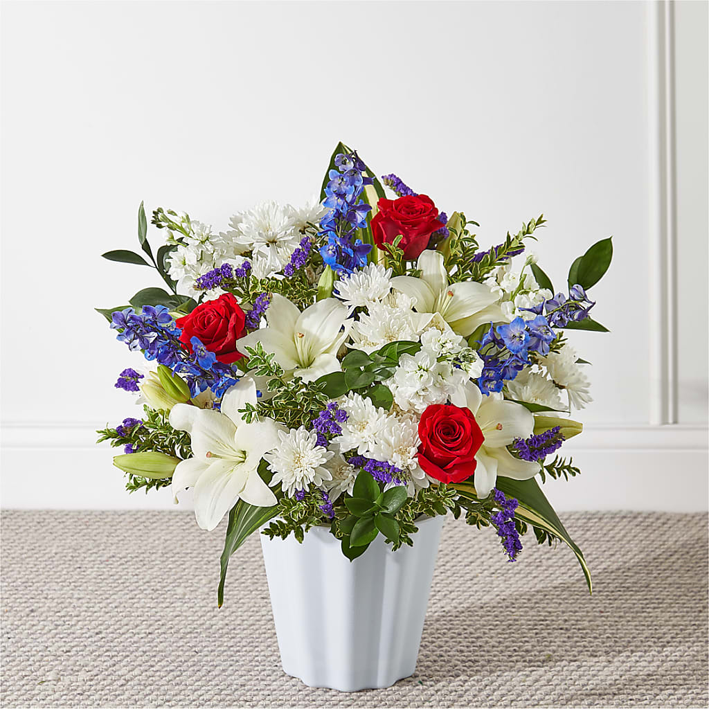 Consoled Floor Basket – C IMONDI & SON FLORIST & GREENHOUSE, Pawtucket RI
