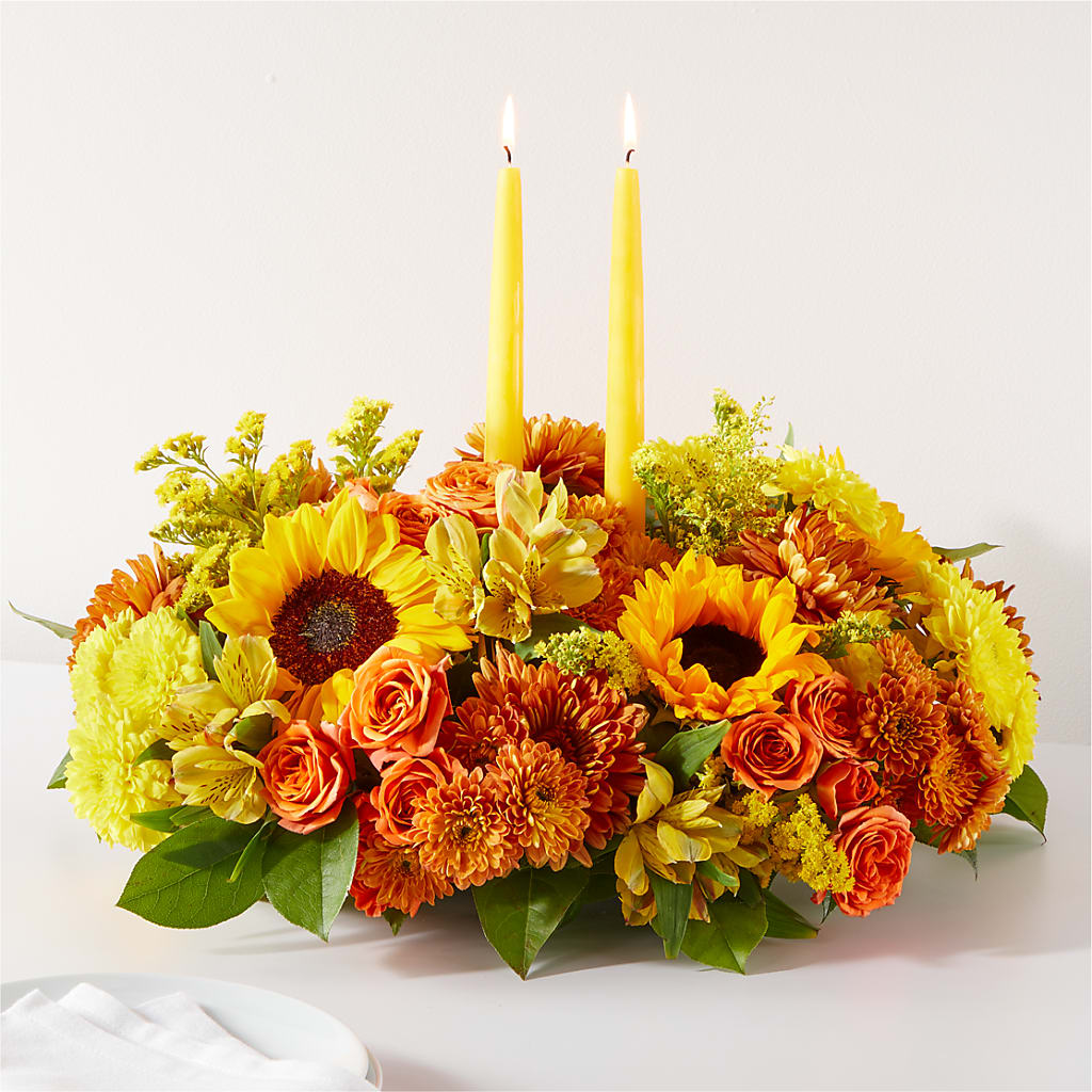 Autumn Harmony Centerpiece – C IMONDI & SON FLORIST & GREENHOUSE, Pawtucket RI