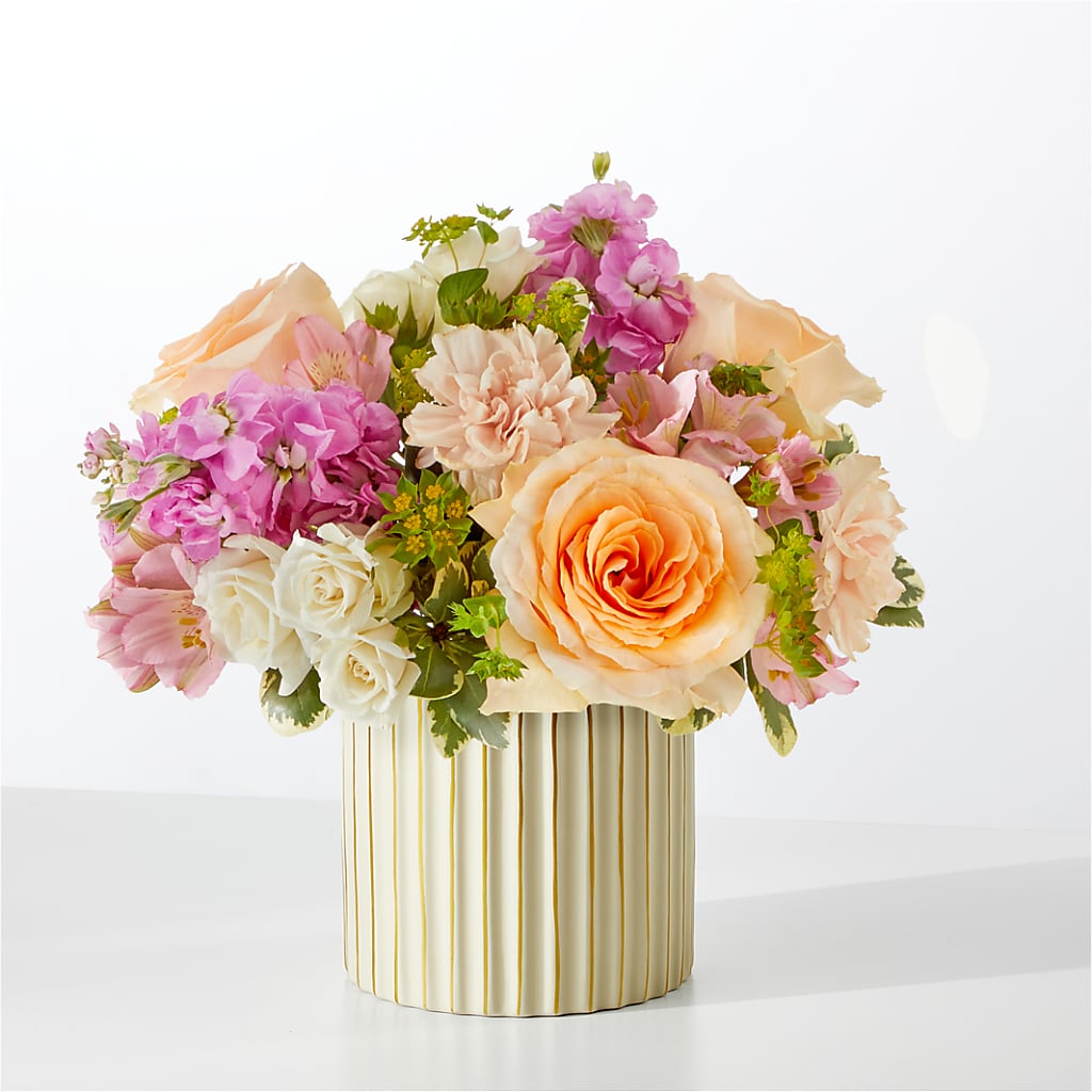 Paradise Bouquet with Ivory Vase – C IMONDI & SON FLORIST & GREENHOUSE, Pawtucket RI