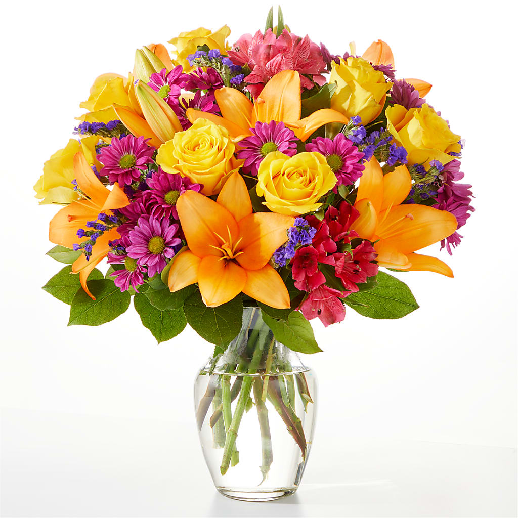 Colorful Visions Bouquet – C IMONDI & SON FLORIST & GREENHOUSE, Pawtucket RI