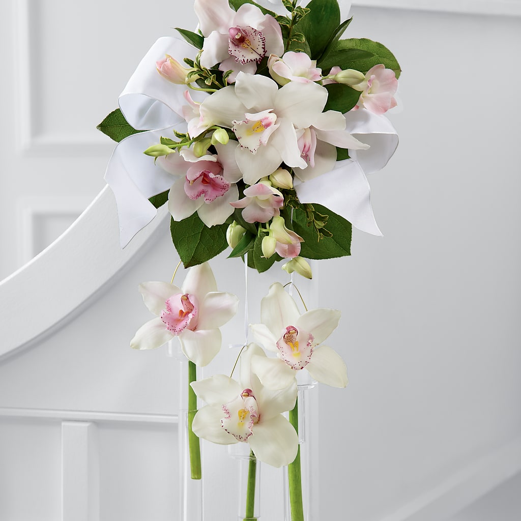 Perfect Entrance Pew Arrangement – C IMONDI & SON FLORIST & GREENHOUSE, Pawtucket RI