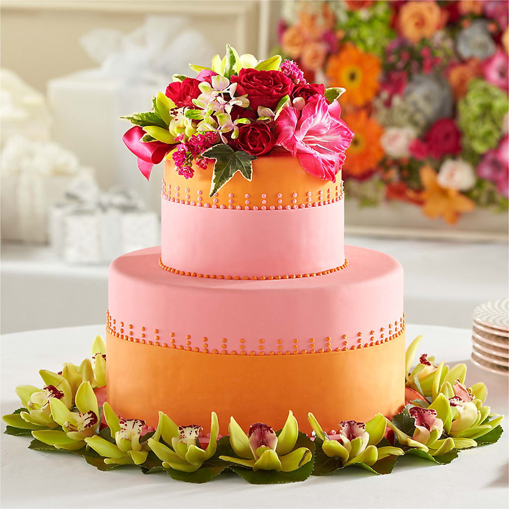 Sweet Citrus Cake Decor – C IMONDI & SON FLORIST & GREENHOUSE, Pawtucket RI