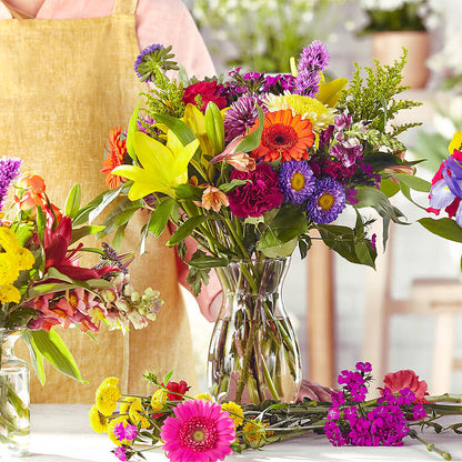 Bold & Bright – A Florist Original – C IMONDI & SON FLORIST & GREENHOUSE, Pawtucket RI