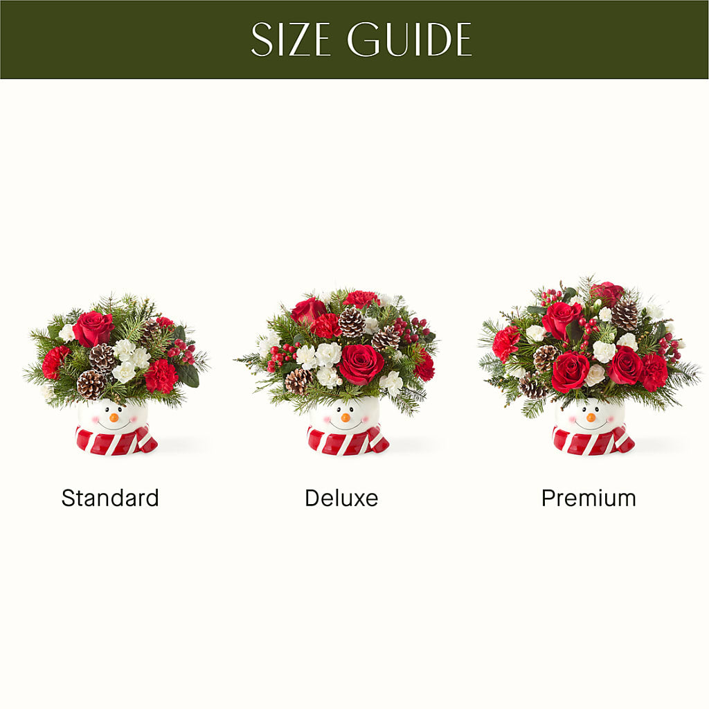 Jolly Snowman Bouquet – C IMONDI & SON FLORIST & GREENHOUSE, Pawtucket RI