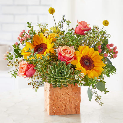 Sunflower Season Bouquet – C IMONDI & SON FLORIST & GREENHOUSE, Pawtucket RI