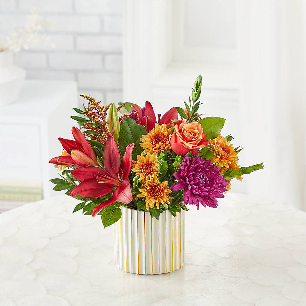 Burgundy Landscape Bouquet – C IMONDI & SON FLORIST & GREENHOUSE, Pawtucket RI