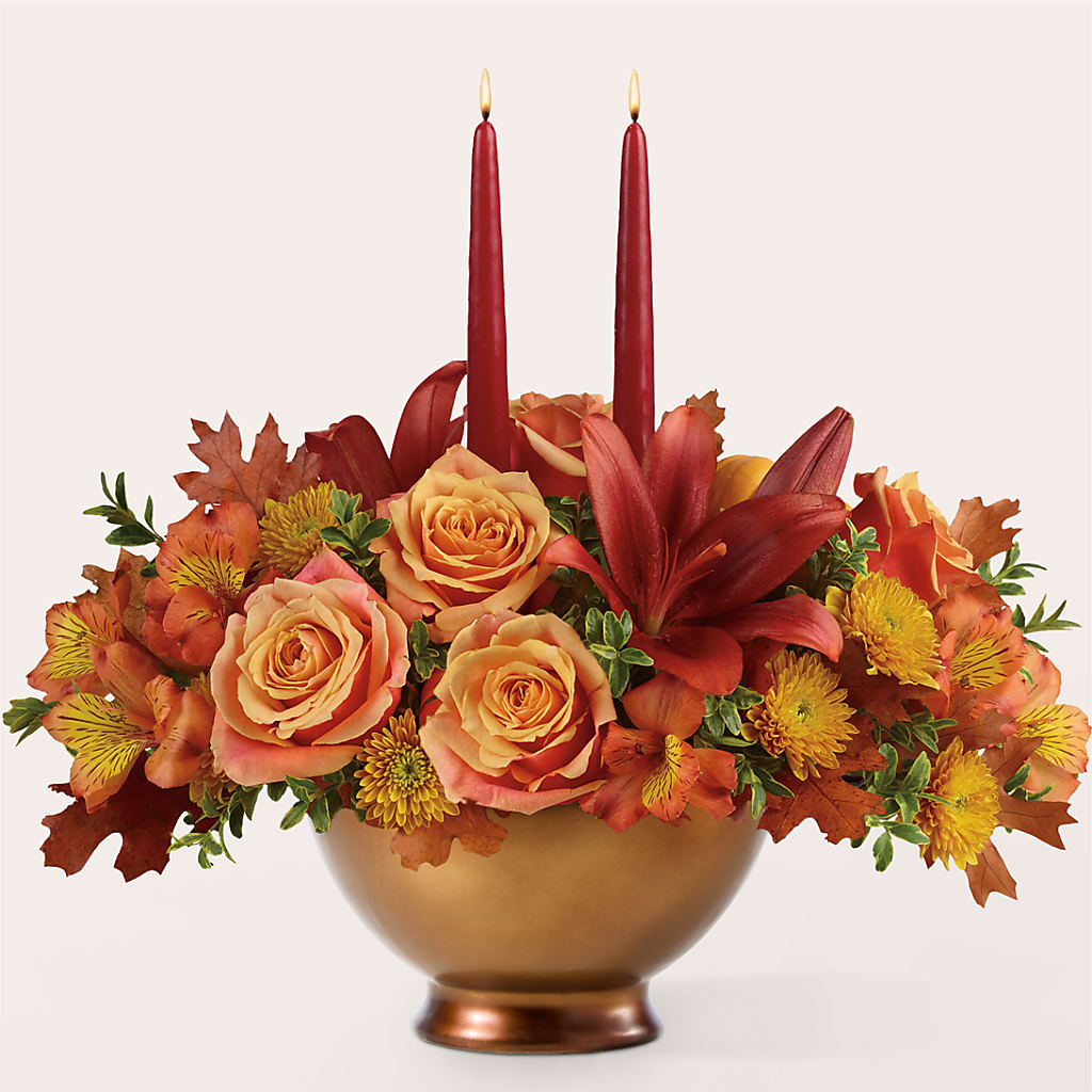 Harvest Table Centerpiece – C IMONDI & SON FLORIST & GREENHOUSE, Pawtucket RI