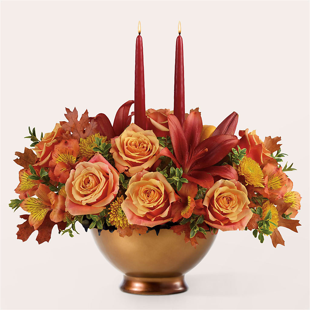 Harvest Table Centerpiece – C IMONDI & SON FLORIST & GREENHOUSE, Pawtucket RI