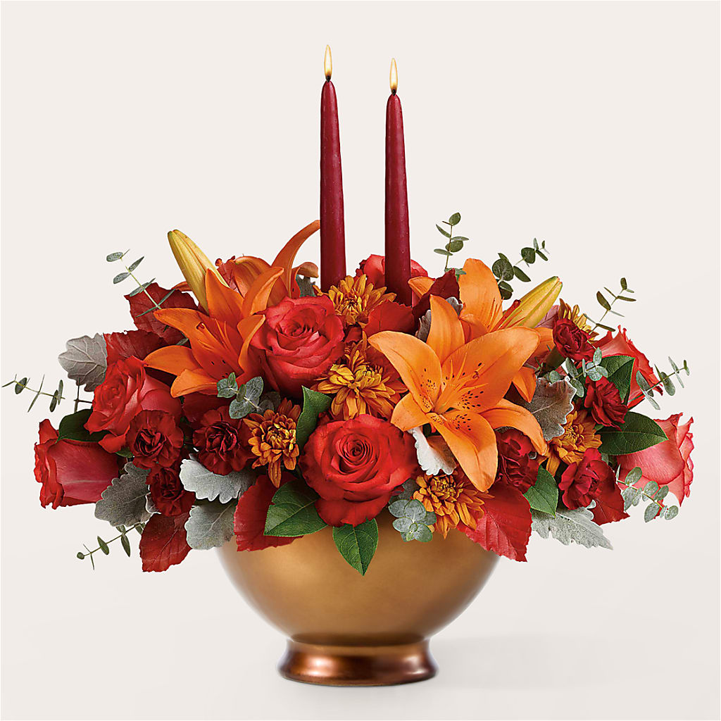 Fruits of Fall Centerpiece – C IMONDI & SON FLORIST & GREENHOUSE, Pawtucket RI