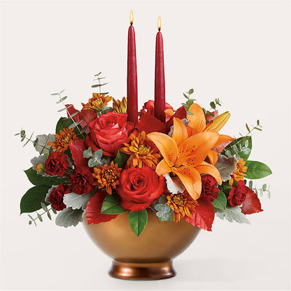 Fruits of Fall Centerpiece – C IMONDI & SON FLORIST & GREENHOUSE, Pawtucket RI