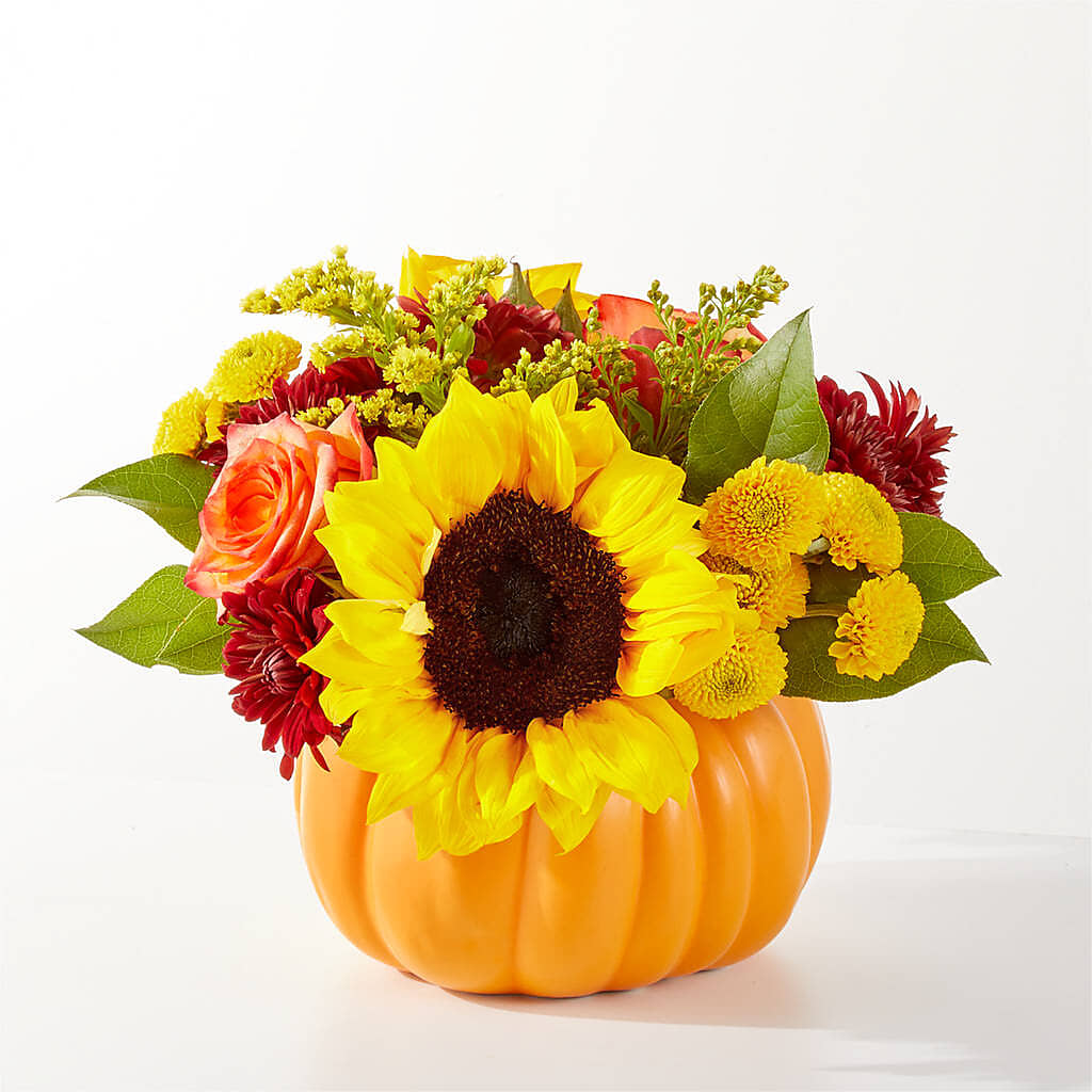 Golden Gourd Pumpkin Bouquet – C IMONDI & SON FLORIST & GREENHOUSE, Pawtucket RI