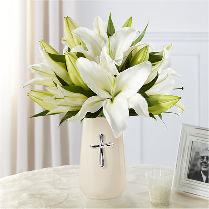 Faithful Blessings Bouquet – C IMONDI & SON FLORIST & GREENHOUSE, Pawtucket RI