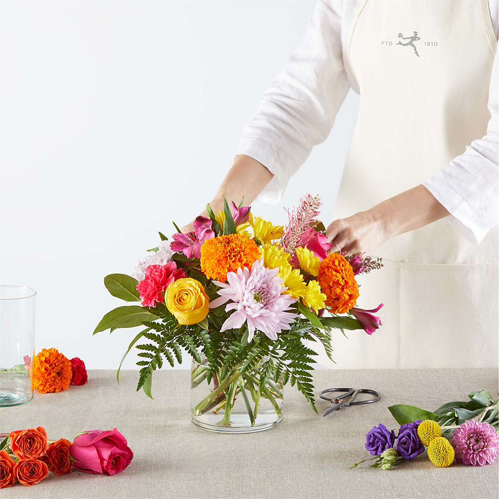 Feast of Color – A Florist Original – C IMONDI & SON FLORIST & GREENHOUSE, Pawtucket RI