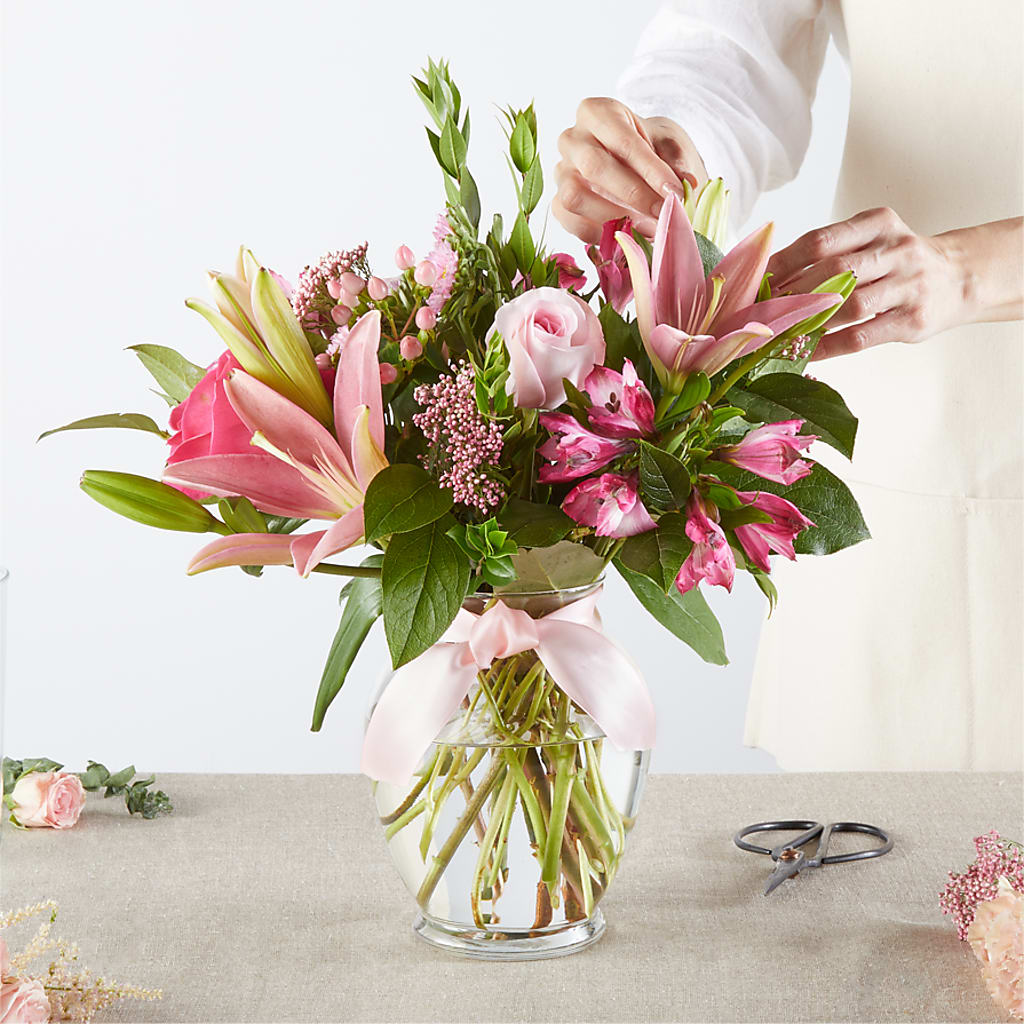 Pink Ribbon - A Florist Original – C IMONDI & SON FLORIST & GREENHOUSE, Pawtucket RI