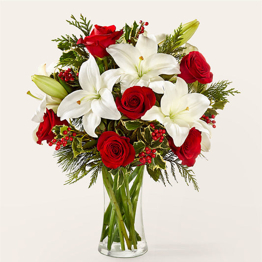 Sparkling Snowflakes Bouquet – C IMONDI & SON FLORIST & GREENHOUSE, Pawtucket RI