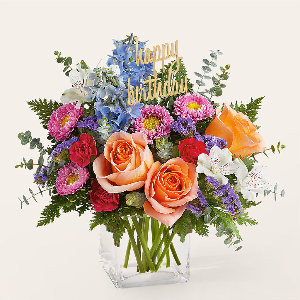 Birthday Bash Bouquet – C IMONDI & SON FLORIST & GREENHOUSE, Pawtucket RI