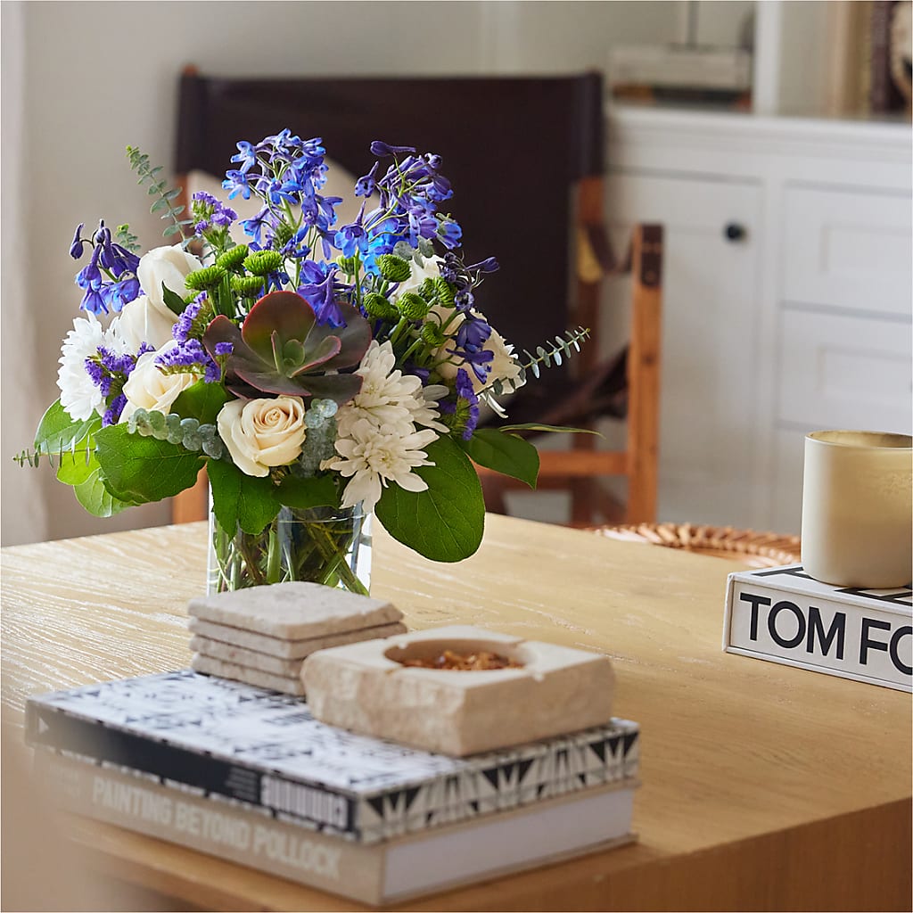 Cerulean Waves Bouquet – C IMONDI & SON FLORIST & GREENHOUSE, Pawtucket RI