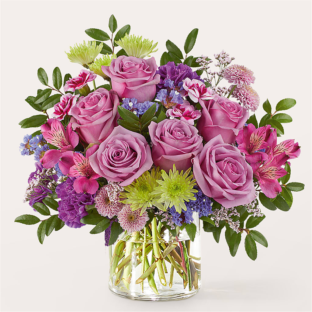 Glass Half Full Bouquet – C IMONDI & SON FLORIST & GREENHOUSE, Pawtucket RI