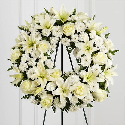 Treasured Tribute Wreath – C IMONDI & SON FLORIST & GREENHOUSE, Pawtucket RI