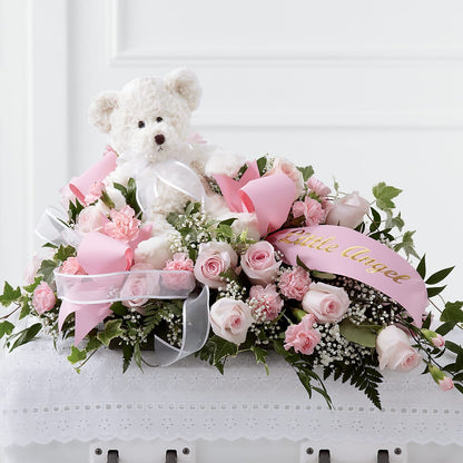 Touch of Sympathy Casket Spray – C IMONDI & SON FLORIST & GREENHOUSE, Pawtucket RI