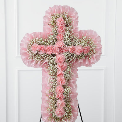 Angel's Cross Easel – C IMONDI & SON FLORIST & GREENHOUSE, Pawtucket RI