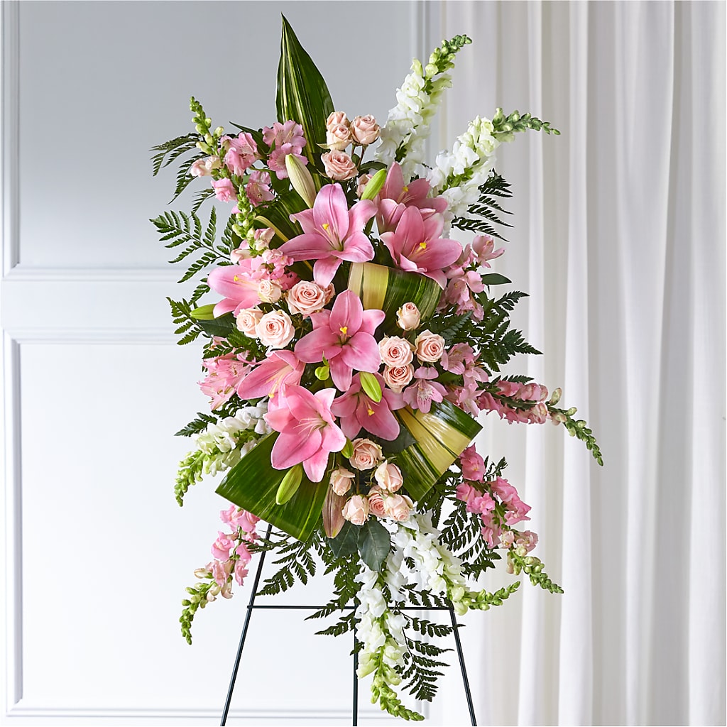 Elegant Embrace Standing Spray – C IMONDI & SON FLORIST & GREENHOUSE, Pawtucket RI