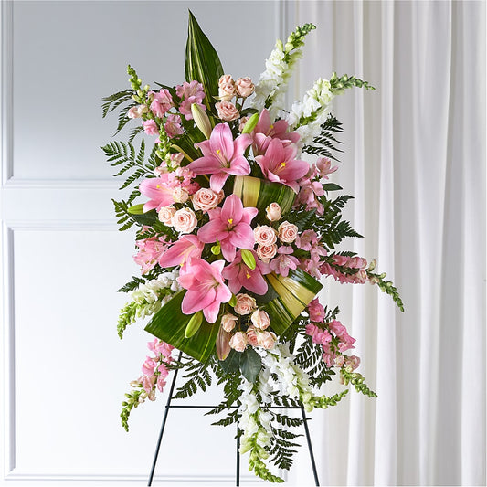 Elegant Embrace Standing Spray – C IMONDI & SON FLORIST & GREENHOUSE, Pawtucket RI