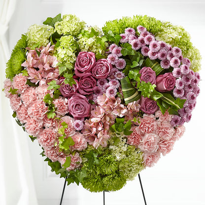 Heartwarming Standing Heart – C IMONDI & SON FLORIST & GREENHOUSE, Pawtucket RI