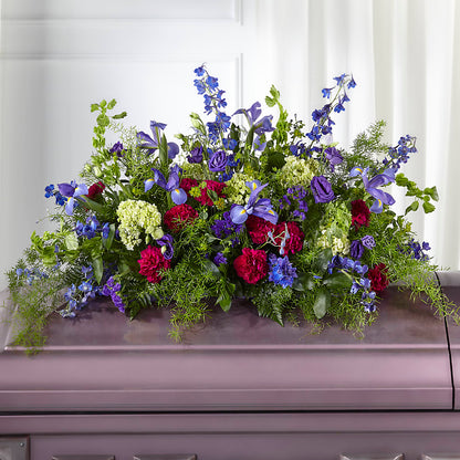 Always Treasured Casket Spray – C IMONDI & SON FLORIST & GREENHOUSE, Pawtucket RI