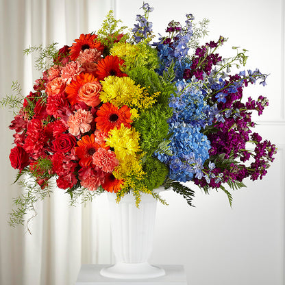 Pride & Unity Arrangement – C IMONDI & SON FLORIST & GREENHOUSE, Pawtucket RI