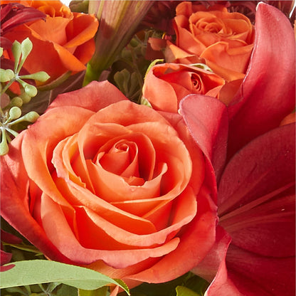 Crimson Leaves Bouquet – C IMONDI & SON FLORIST & GREENHOUSE, Pawtucket RI