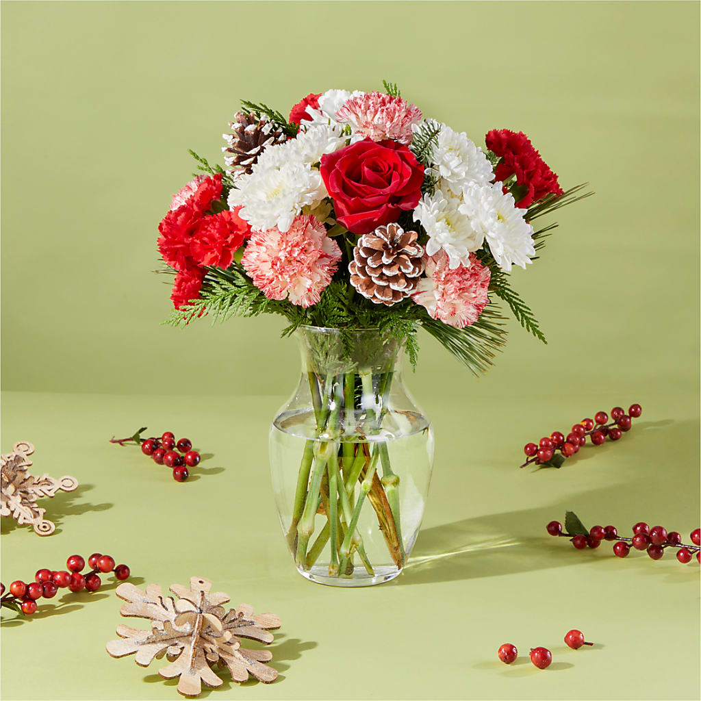 Candy Cane Lane Bouquet – C IMONDI & SON FLORIST & GREENHOUSE, Pawtucket RI