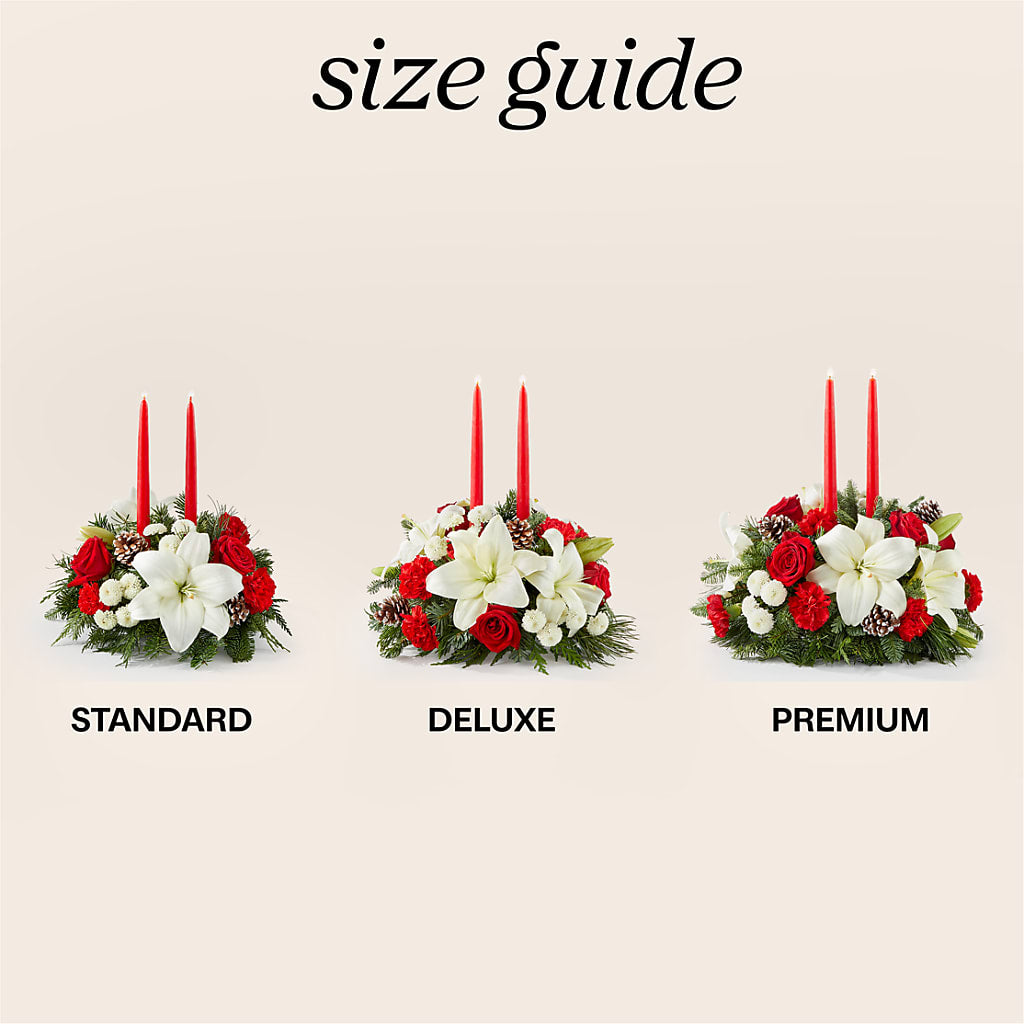 Seasonal Festivities Centerpiece – C IMONDI & SON FLORIST & GREENHOUSE, Pawtucket RI
