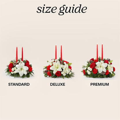 Seasonal Festivities Centerpiece – C IMONDI & SON FLORIST & GREENHOUSE, Pawtucket RI