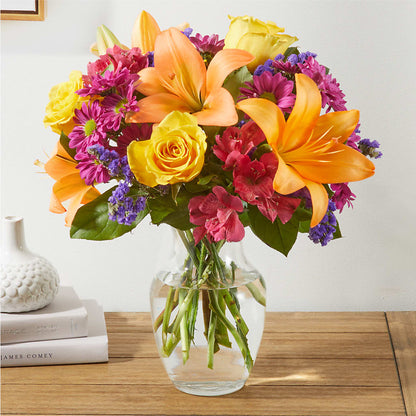 Colorful Visions Bouquet – C IMONDI & SON FLORIST & GREENHOUSE, Pawtucket RI
