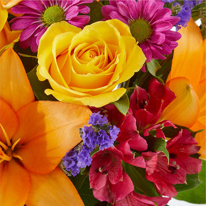 Colorful Visions Bouquet – C IMONDI & SON FLORIST & GREENHOUSE, Pawtucket RI
