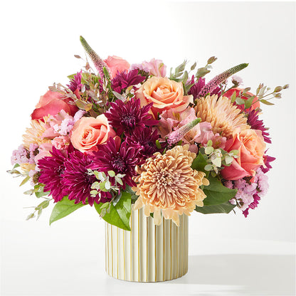 Berry Cobbler Bouquet with Ivory Vase – C IMONDI & SON FLORIST & GREENHOUSE, Pawtucket RI
