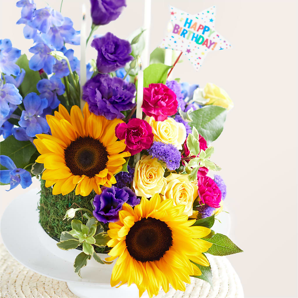 Star of the Day Floral Cake – C IMONDI & SON FLORIST & GREENHOUSE, Pawtucket RI